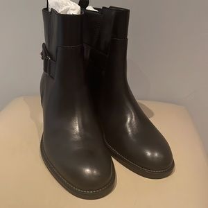 Black J. Crew Boot